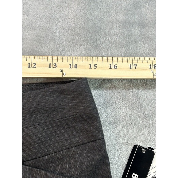 BCX‎ Cambridge Dress Pants Women Sz 9 Grey Mid Rise Boot Cut Flat Front NWT Work - Picture 6 of 12